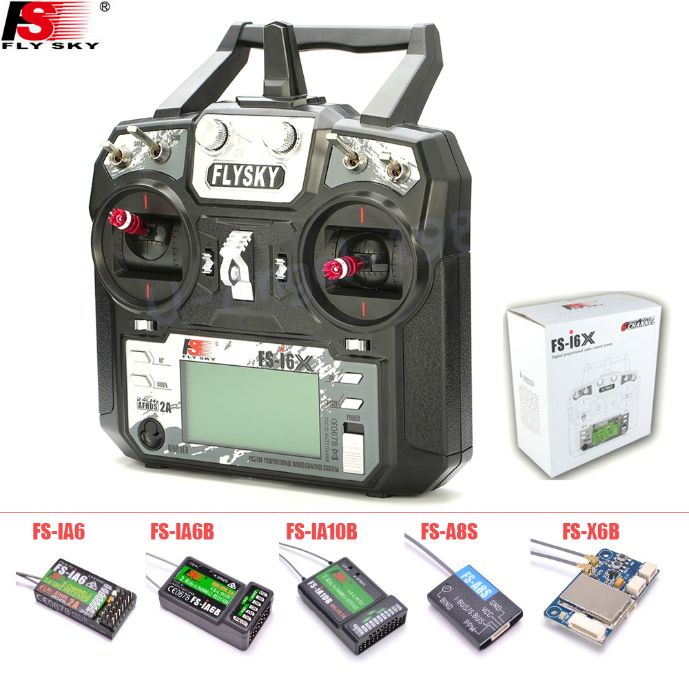 FLYSKY FS-i6X FS i6X 10CH 2.4G - Drone Gimbal Controller 评论和价格